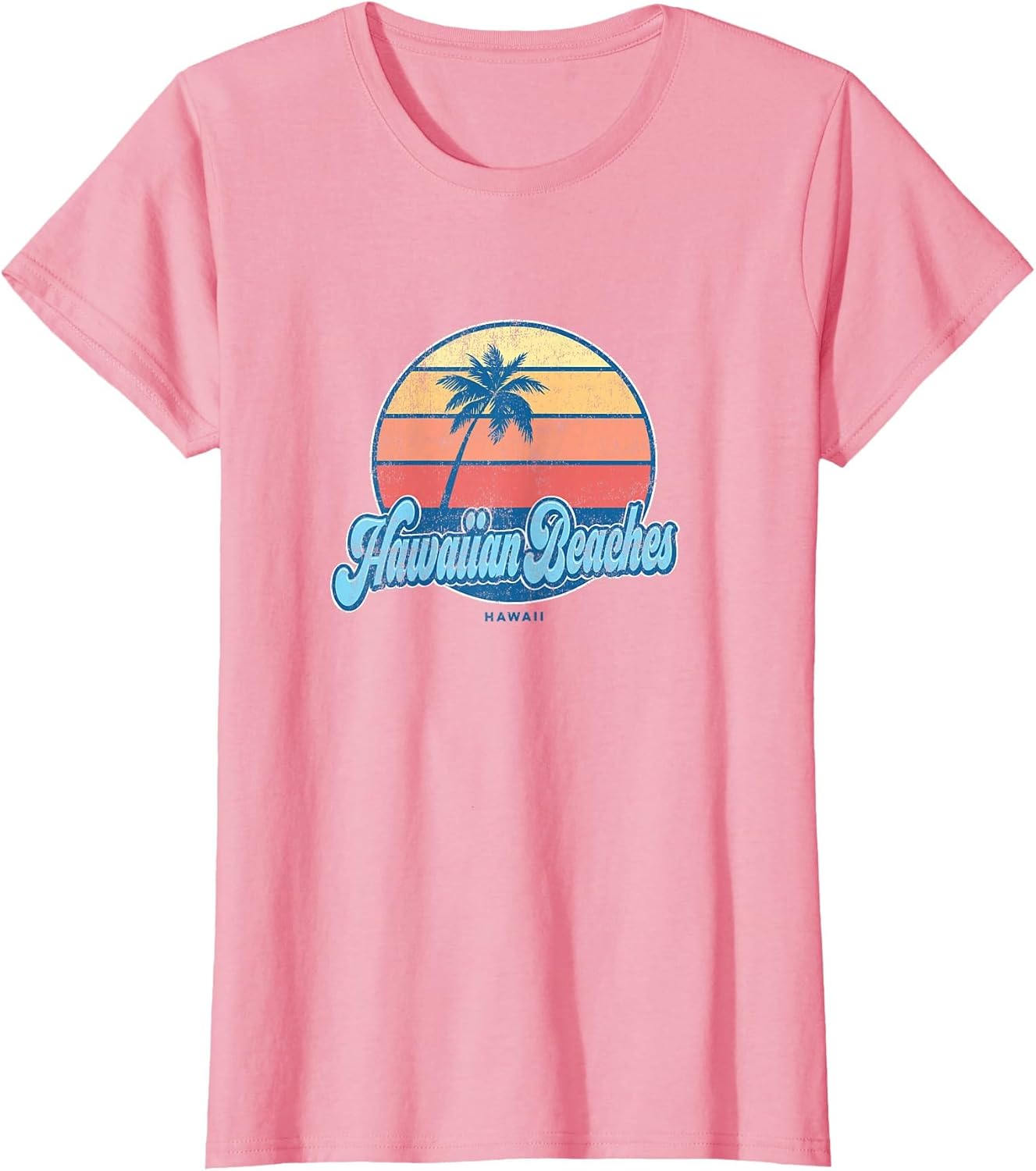Vintage Hawaiian Beaches Hawaii HI Classic 70s Retro Surfer