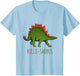 Kids Rocco Name Boy Dinosaur Stegosaur Personalised