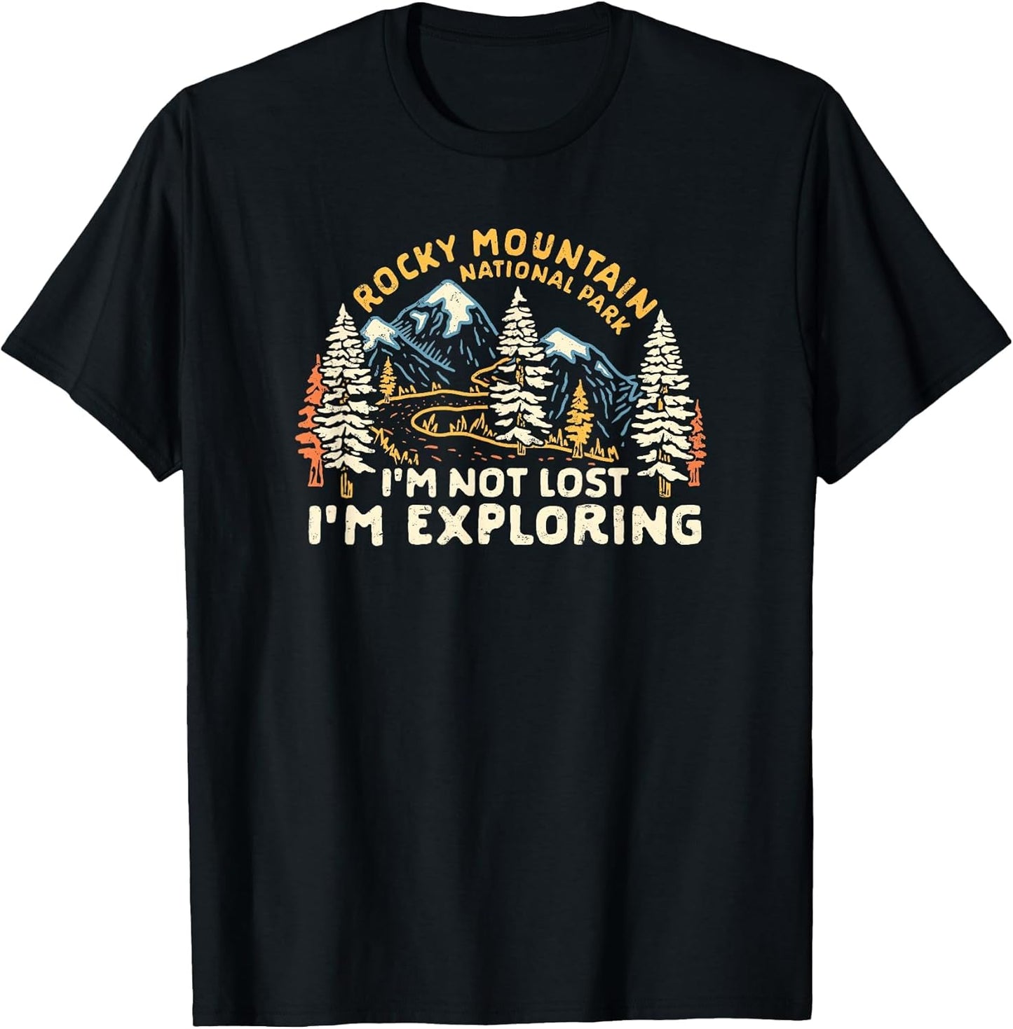 Rocky Mountain National Park Retro