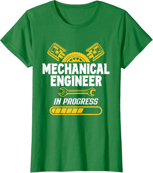 Mechanical Engineer in Progress Student Engineering Study