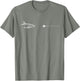 Graphic Fly Fishing Hook Line - Fish Bonefish