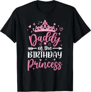Daddy of The Birthday Princess Birthday Girl Kid Family