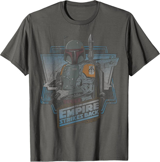 Star Wars The Empire Strikes Back Boba Fett Vintage Portrait
