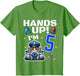 Kids 5th Birthday Boy Police Car Policeman 5 Years Old Officer