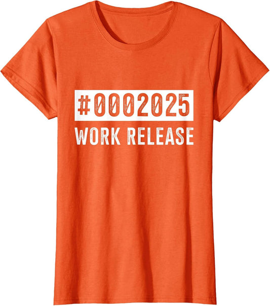 Work Release 2025 Funny Retirement for Retired Coworker