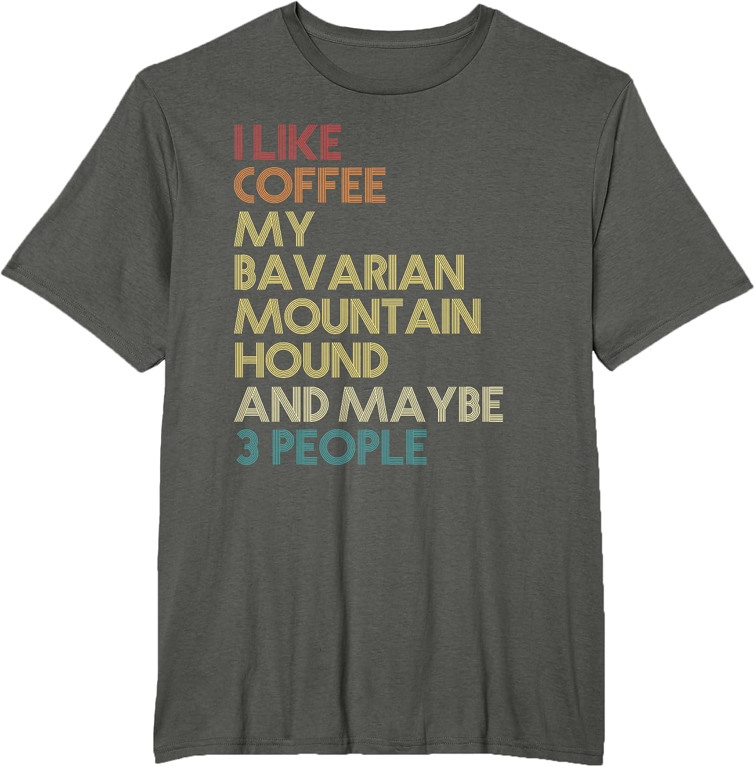 Bavarian Mountain Hound Dog Owner Coffee Lovers Vintage