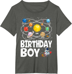 Birthday Boy Space Planets Birthday