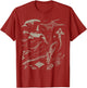 Retro Ocean Wildlife Shark Turtle Octopus Fish Animal Lover