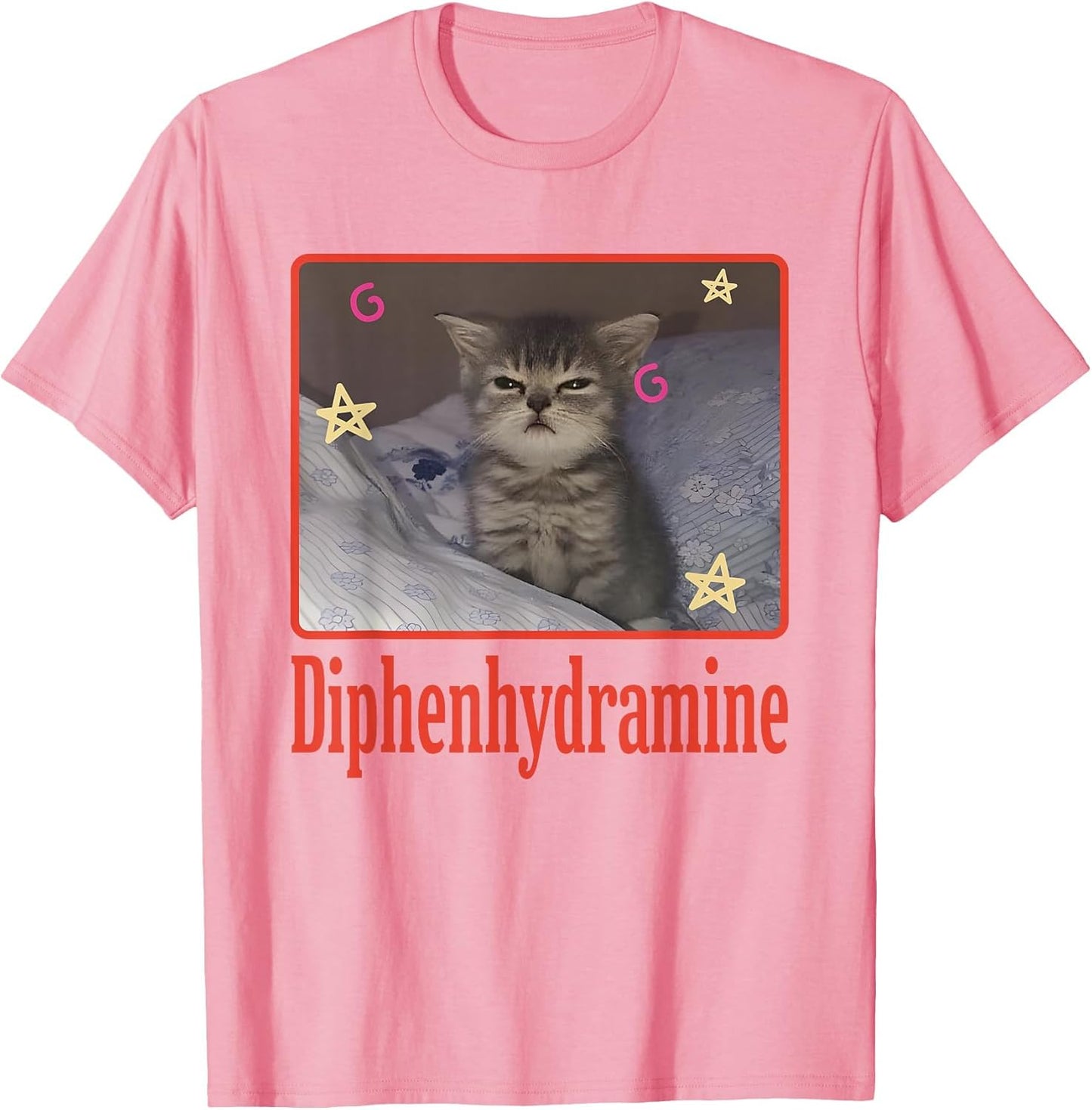 Diphenhydramine Cat Funny Women