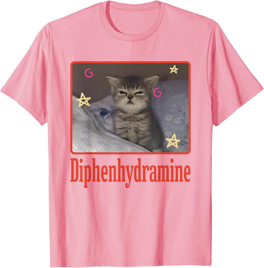 Diphenhydramine Cat Funny Women