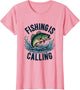 Fishing Is Calling Angler Fish Graphic Design