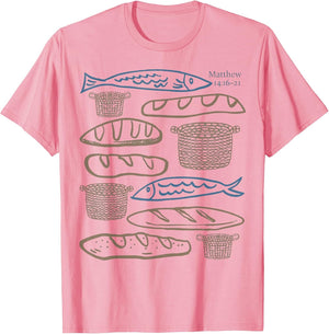 Christian Faith Scripture Loaves Fishes Jesus Miracle