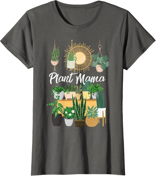 Plant Mama Crazy Plant Lady Mom Indoor Flower Floral Garden