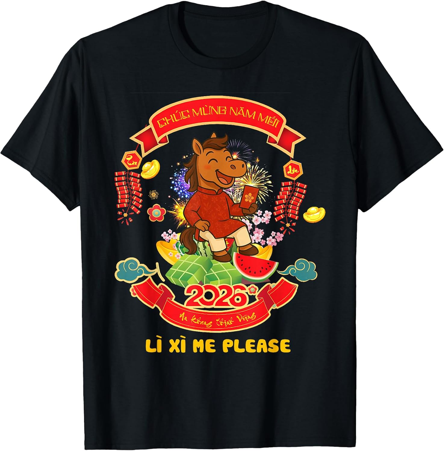 Li Xi Me Please Chuc Mung NAM Moi 2026 Vietnamese New Year