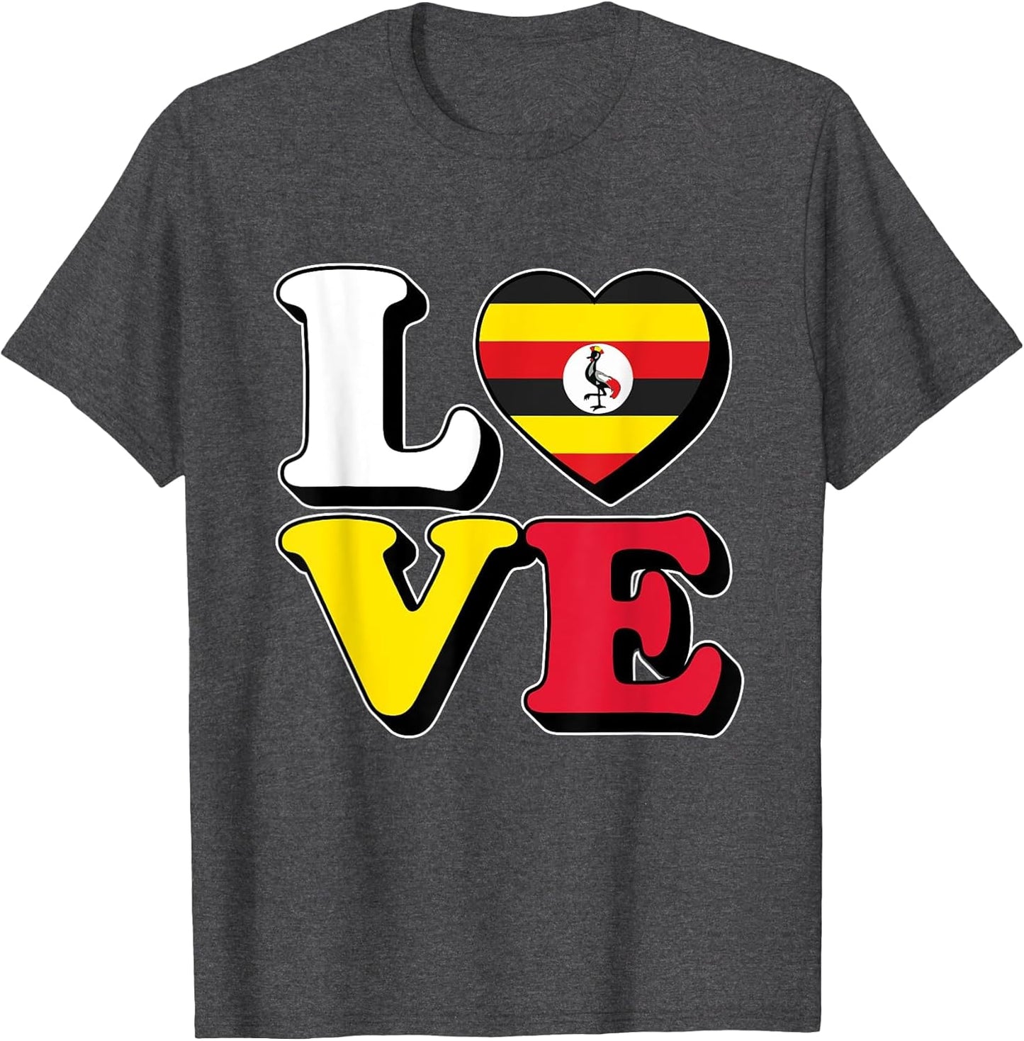 I Love Uganda Travel Souvenir Vacation Trip Ugandan Pride