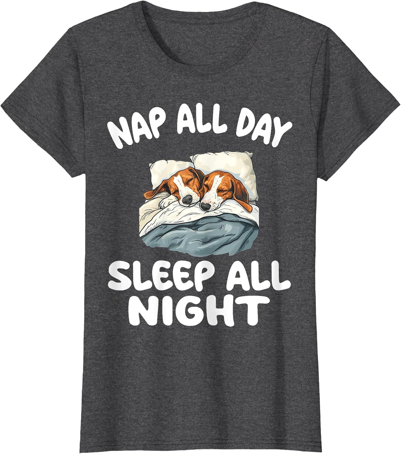 Cute American Foxhound Nap All Day Sleep All Night Pajamas