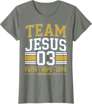 Team Jesus 03 Christian Good Youth Boy God Brother Toddler