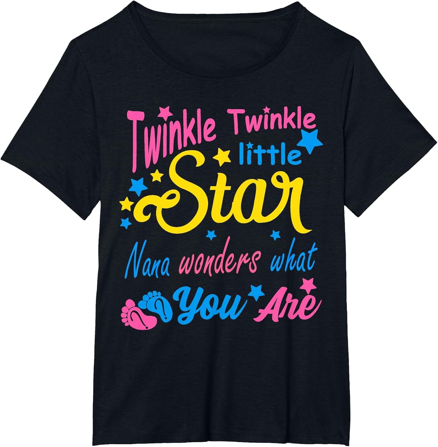 Twinkle Little Star Nana Wonders What You are Gender Reveal