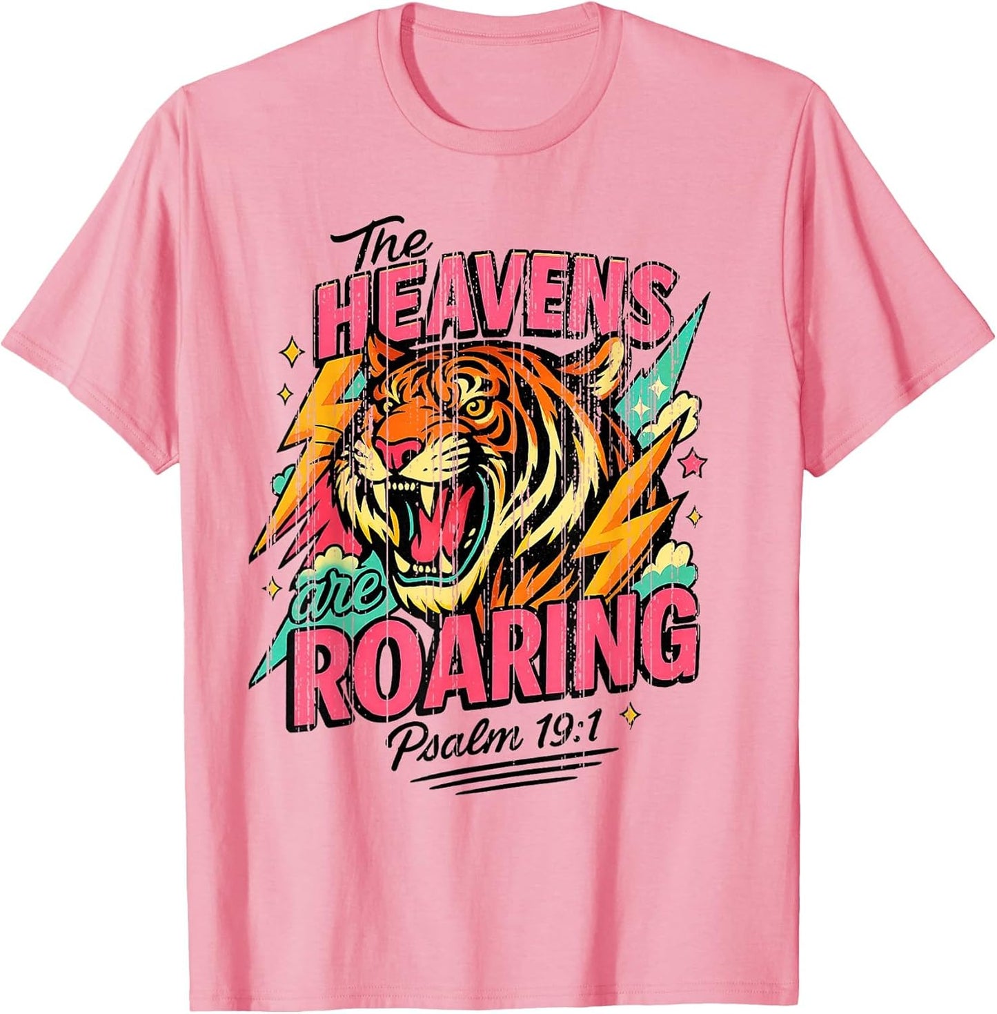The Heavens are Roaring Psalm 19:1 Tiger Christian Faith