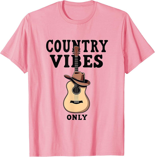 Country Vibes Only Graphic Design for Music Fans