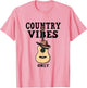 Country Vibes Only Graphic Design for Music Fans