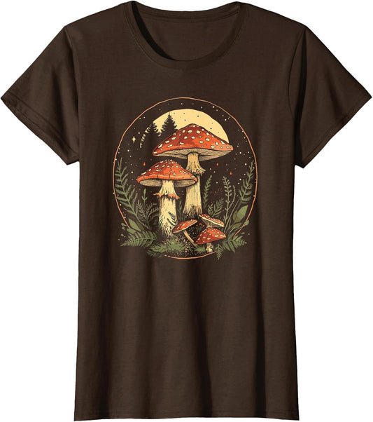 Cottagecore Floral Mushroom Aesthetic goblincore Woman Girls