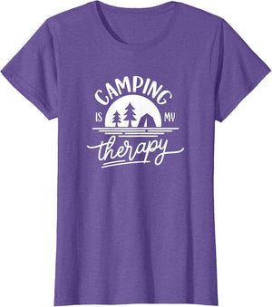Camping is My Therapy for Outdoors Tent Camper