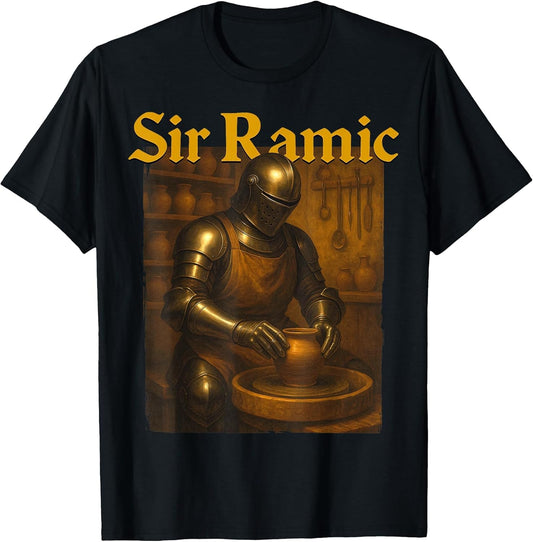 Sir Ramic Funny Meme Medieval Knight Ceramic Pun