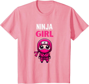 Birthday Ninja Girl Cute Kids Ninja