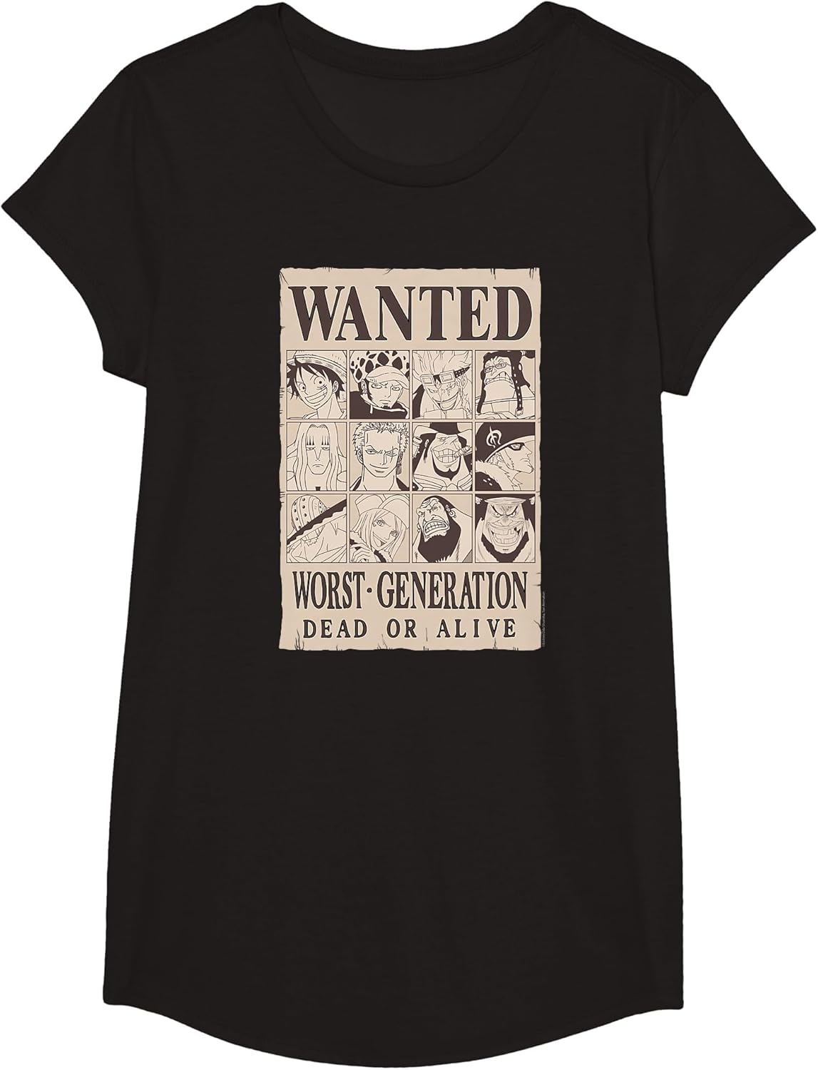 One Piece Anime Worst Generation Wanted Poster Collage