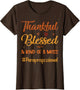 Paraprofessional Thankful Blessed Thanksgiving Fall Autumn