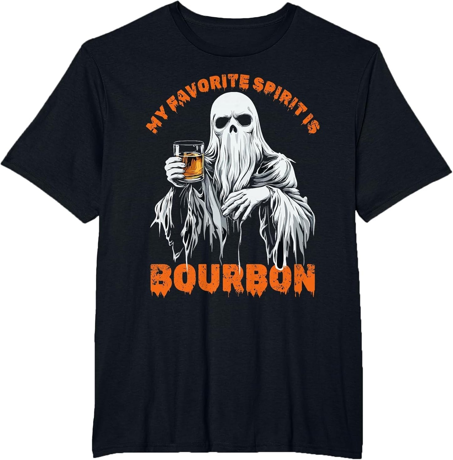 My Favorite Spirit is Bourbon Halloween Ghost Costume