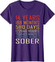 14 Year Sobriety Anniversary Vintage 14 Years Sober