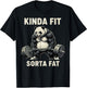 Kinda Fit Sorta Fat Funny Gym Panda Fitness Workout Lover