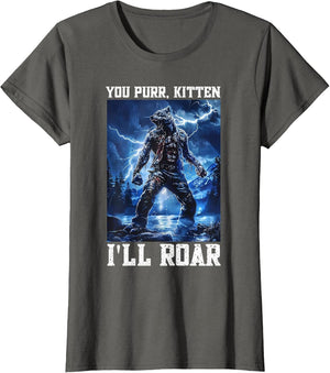 Daddy Wolf Protector Kitten Meme Cringy Alpha Wolf Graphic