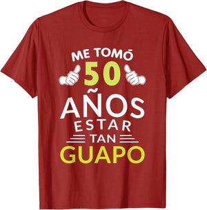 Hombre Playera Cumpleaños 50 1970 50 Anos De Estar Tan Guapo