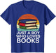Kids Just A Boy Who Loves Books Read Reading Librarian Kids