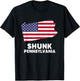 Distressed Patriotic USA Flag Shunk, Pennsylvania