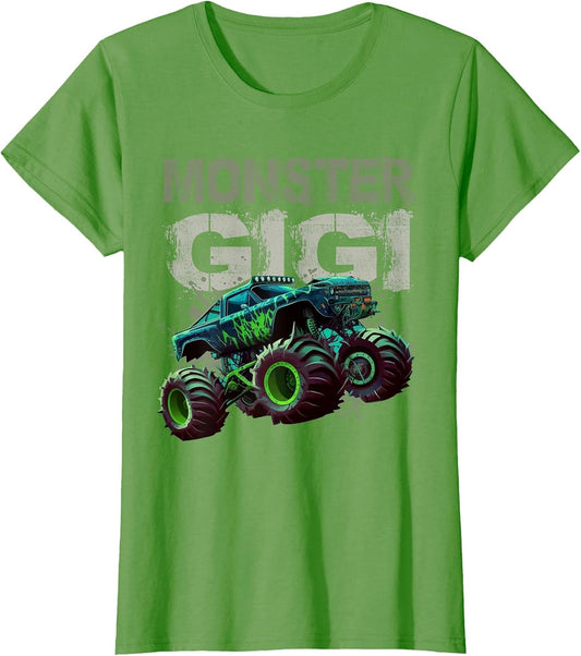 Monster Truck Gigi Family Matching Monster Truck Lovers