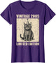 Vintage Cat 2005 Funny 21 Years Old Birthday Limited Edition