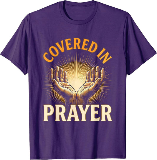 Covered in Prayer Faith-Inspired Religious Design