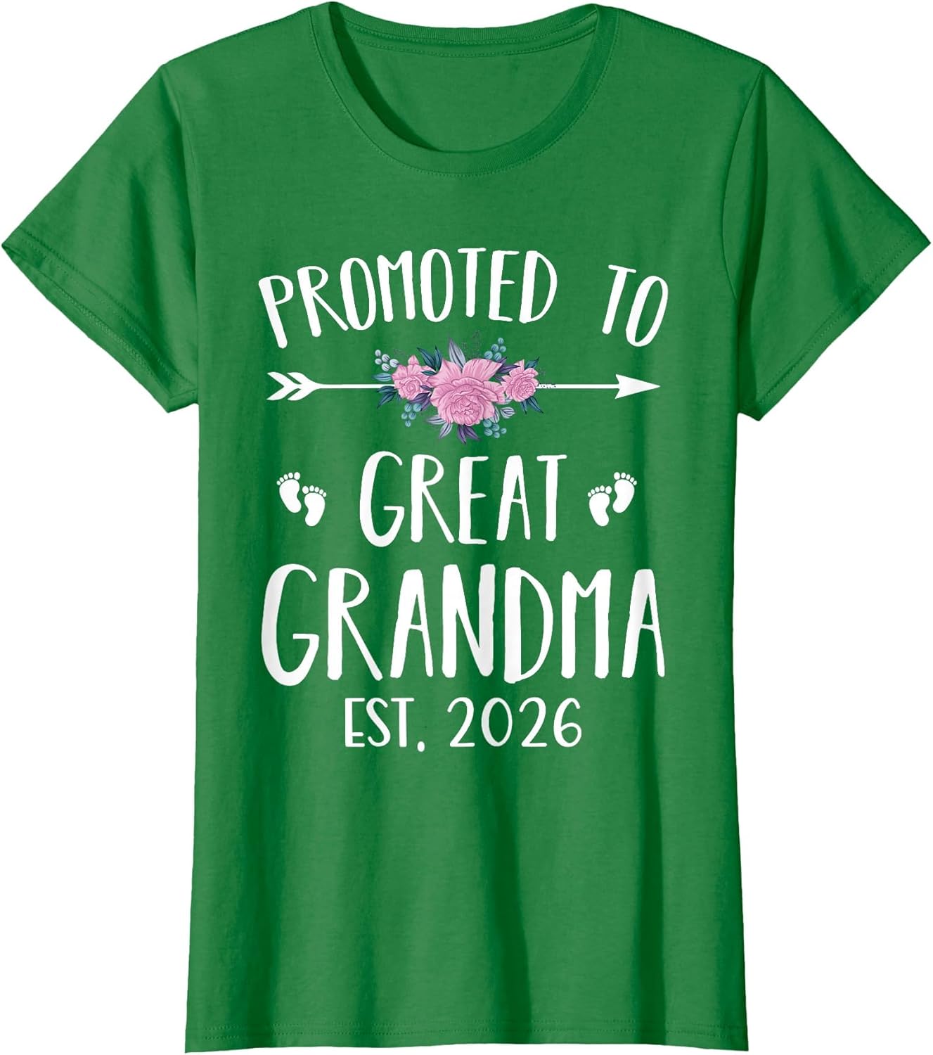 Promoted to Great Grandma Est 2026 New Great Grandmother