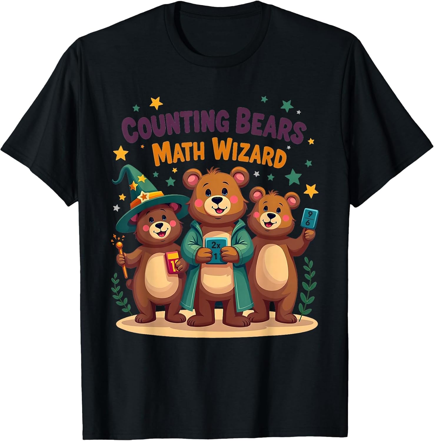 Counting Bears Math Wizard Teacher Design