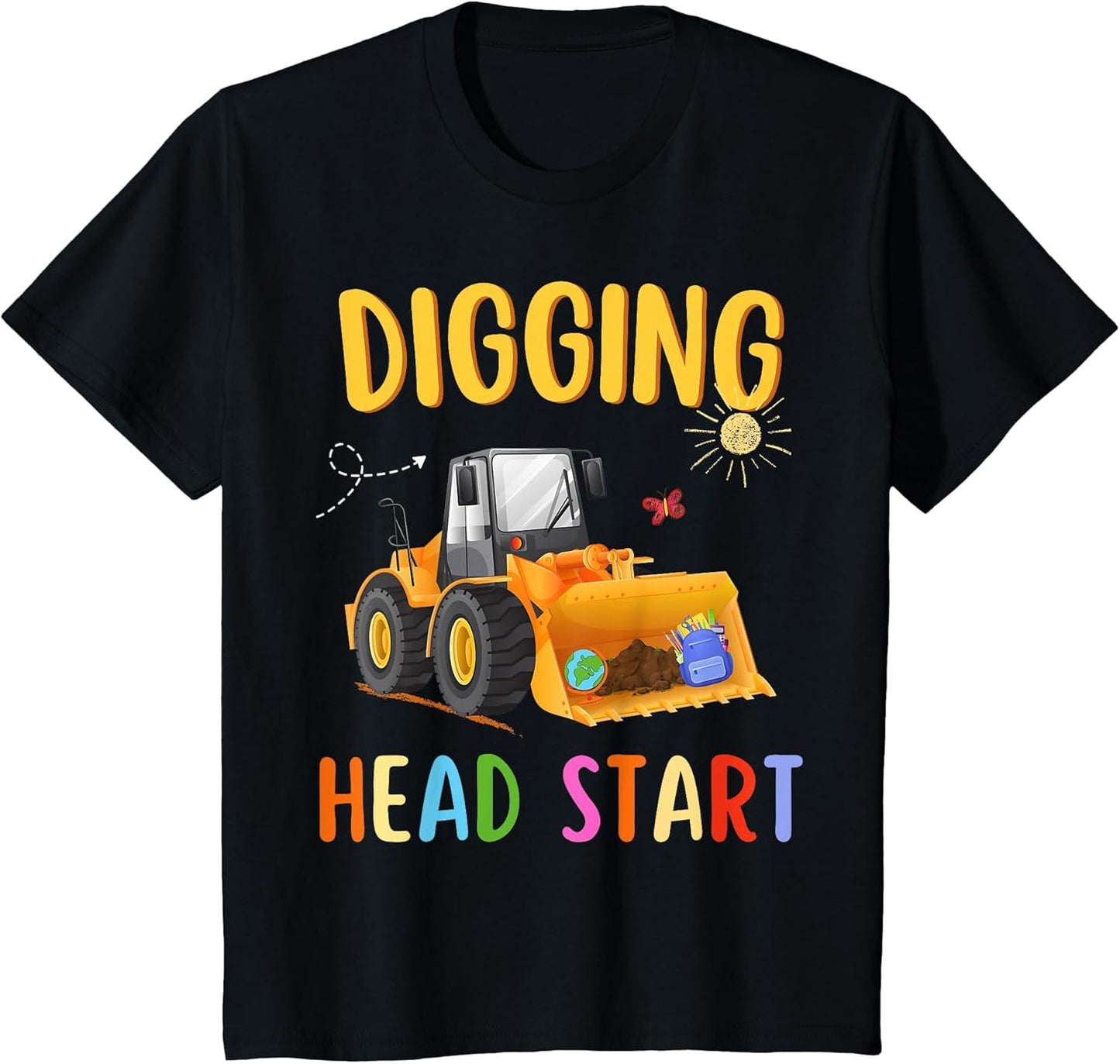 Digging Head Start Excavator Boys Back to School Head Start