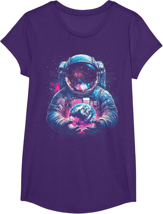 Astronaut Planet Earth Outer Space Galaxy Universe Science