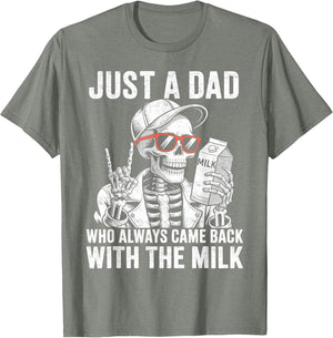 Just A Dad Who Always Came Back with The Milk Father’s Day