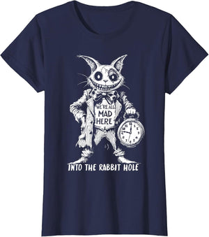 Creepy Cheshire Cat in Wonderland Gothic Fantasy Art Horror