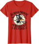 School Nurse Treat Frequent Flyer Witch Funny Halloween 2024