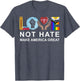 Love Not Hate Make America Great