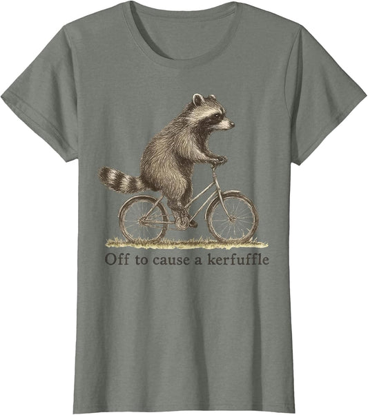 Off to Cause A Kerfuffle Raccoon